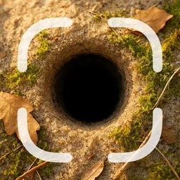 Burrow & Hole Identifier